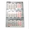 Календарные блоки СЕРЕБРО на 2017 год, мелованая бумага, сб-вс красные, резанные 297*145 мм (упаковка 50 комплектов) - фото 9464